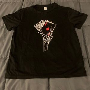 SHEIN Playing Card Tee